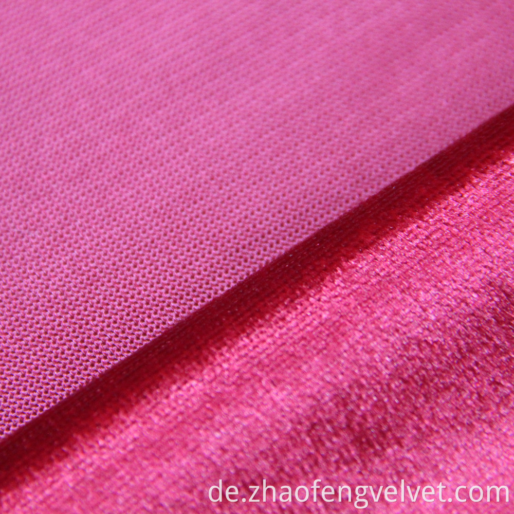 Polyester Velvet Fabric